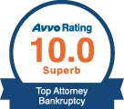Avvo 10.0 Top Attorney Bankruptcy